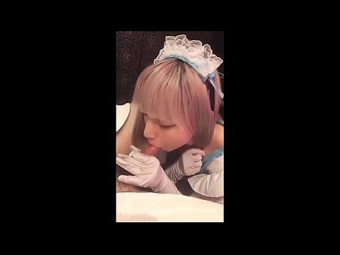❤️ Japana idolo [mayuka], franca servistina kostumo, parto 1, mamo kaj ŝerco kun locio ️ Rusia porno ĉe ni ️❤